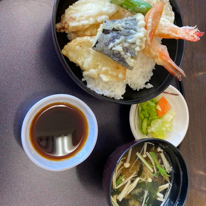 海鮮天丼(道の駅蜃気楼)