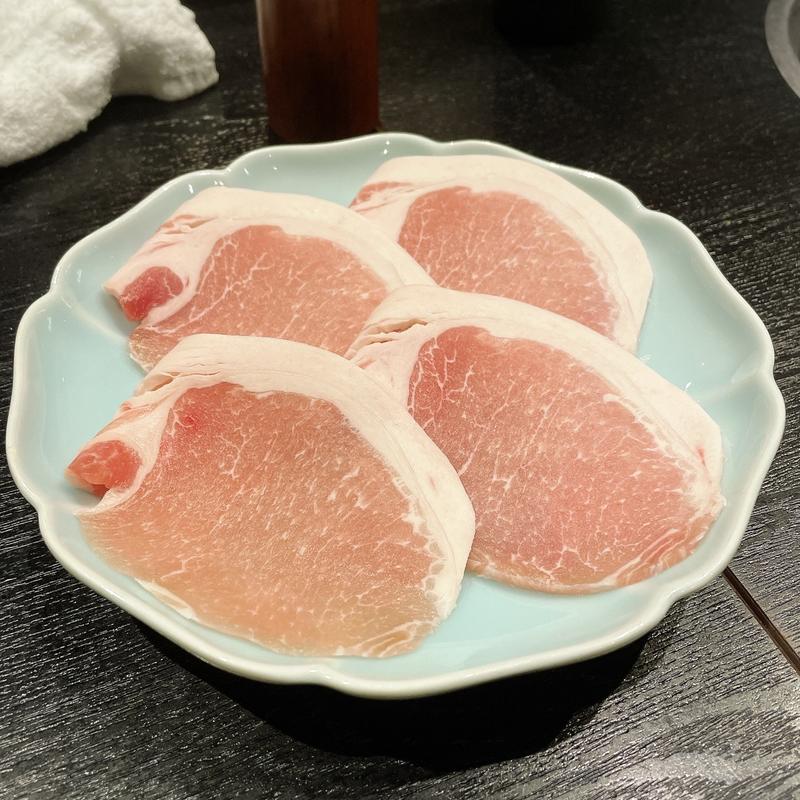 特選黒豚しゃぶしゃぶ(代々木 今半)