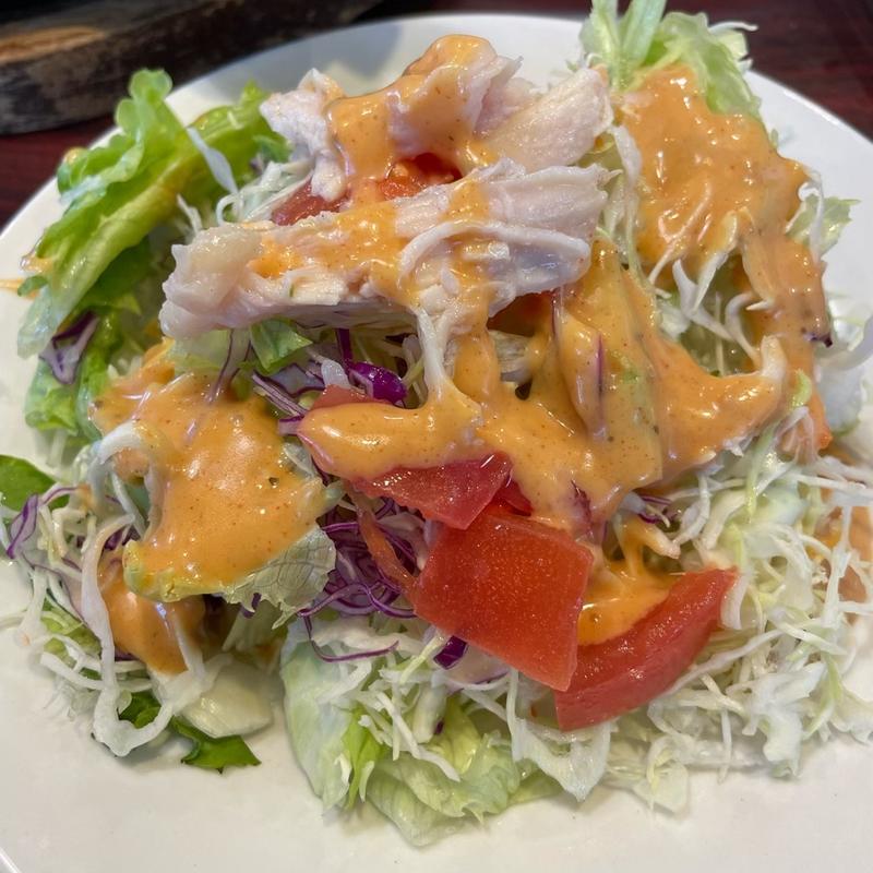 蒸し鶏のコブドレッシングサラダ(ガスト 栄中野店 )