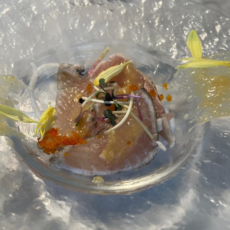 埼玉素材を使った本日の前菜 (川越薪火料理　in the park)