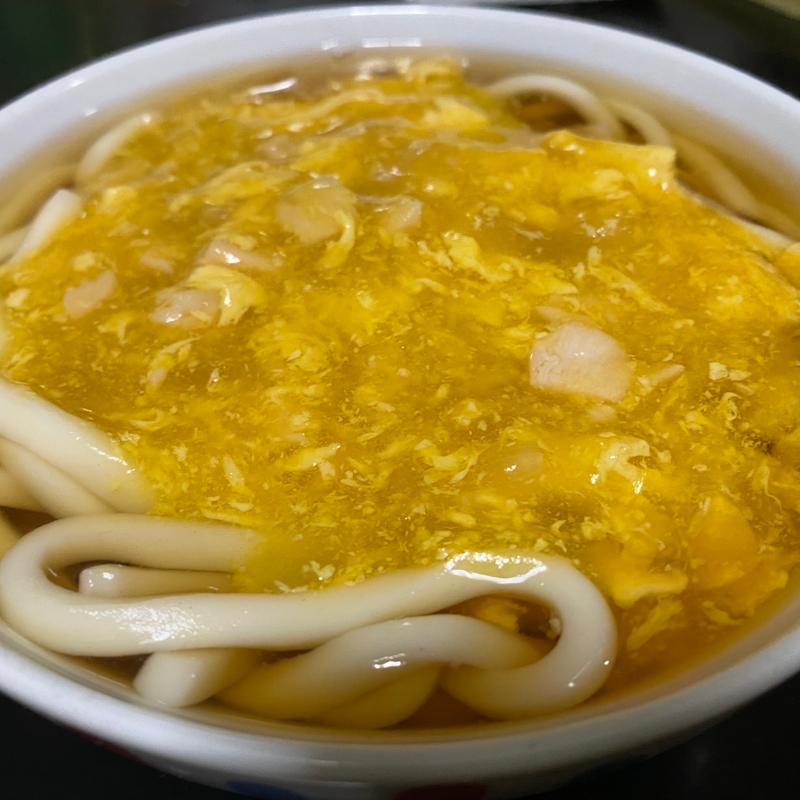 親子うどん(フードウェイ中洲食小町店)