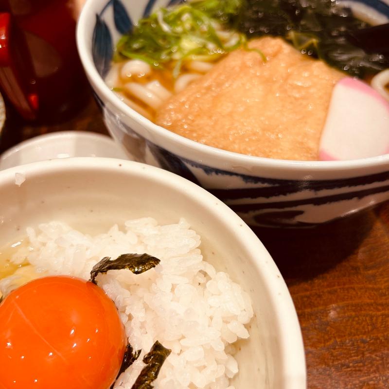 日替りうどんセット(うどん王 ホワイティ梅田店)