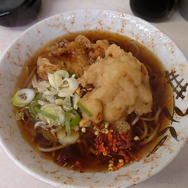 ゲソ天そば(みまつ )