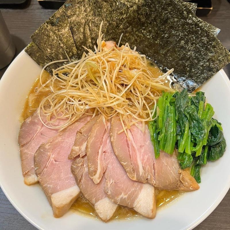 濃密豚骨 特製トッピング(麺や福はら)