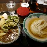 新じゃがと春野菜のキーマカレーつけ麺