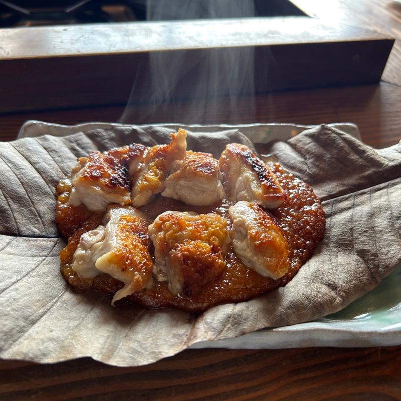 鷄のほうばみそ焼き(いろり茶屋 )