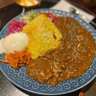 羊泣かせのスパイスカレー(スープカレー しゃば蔵)