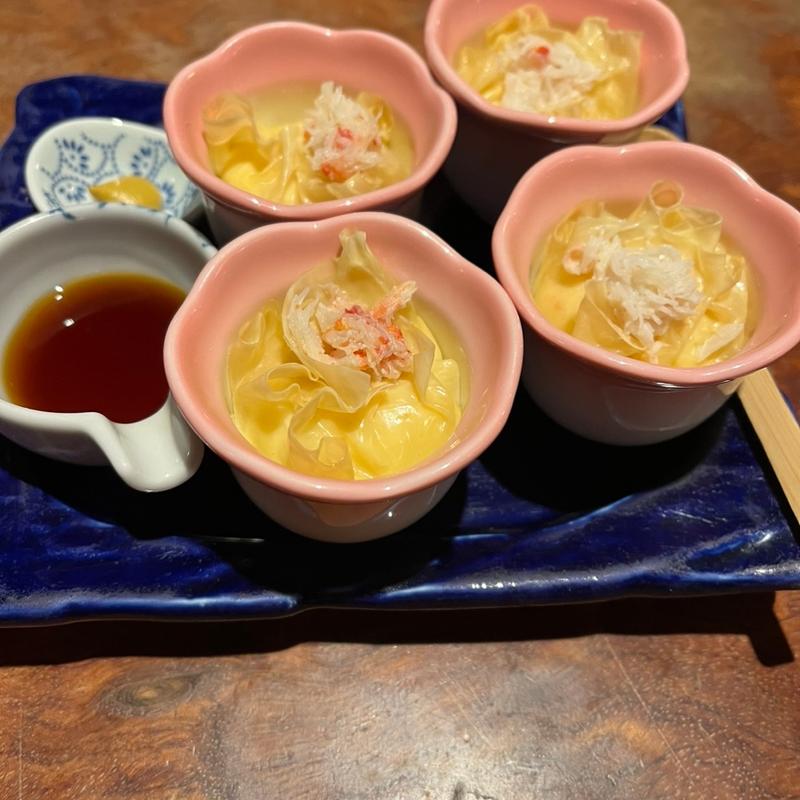 コース 湯葉焼売(かに道楽新宿駅前店)