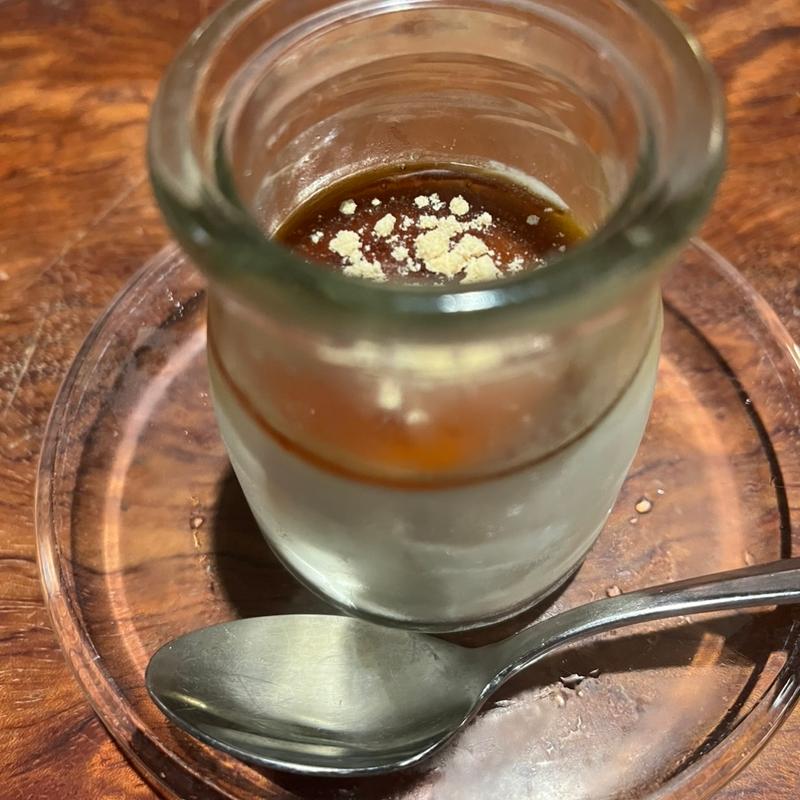 コースデザートパンナコッタ(かに道楽新宿駅前店)