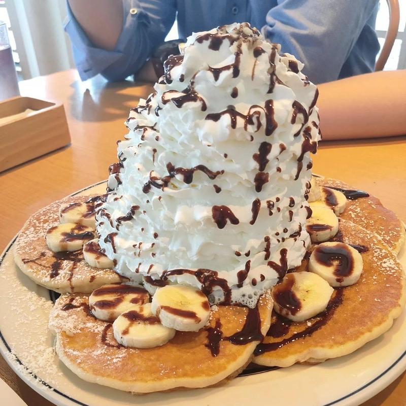 チョコバナナパンケーキ(エッグスンシングス　横浜山下公園店)