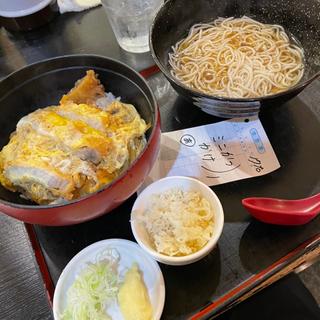 ミニカツ丼セット(藪伊豆)