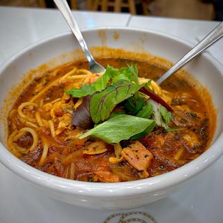 トマトスープスパゲティ
