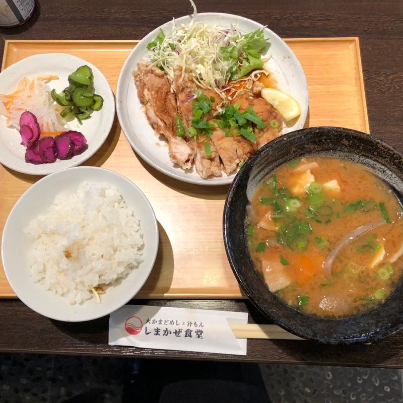 若鳥定食(しまかぜ食堂)