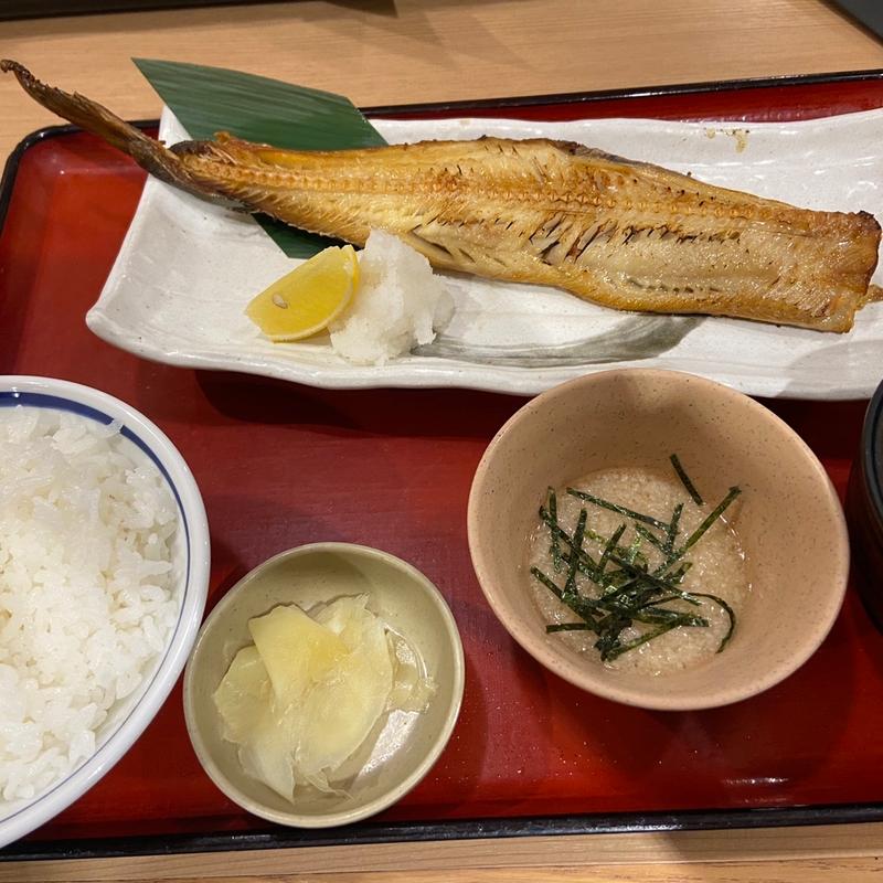ほっけ定食(築地食堂源ちゃん 神保町店 )