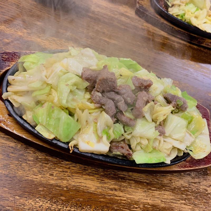 焼肉一人半前（一・五枚）(びっくり亭本家 本店)