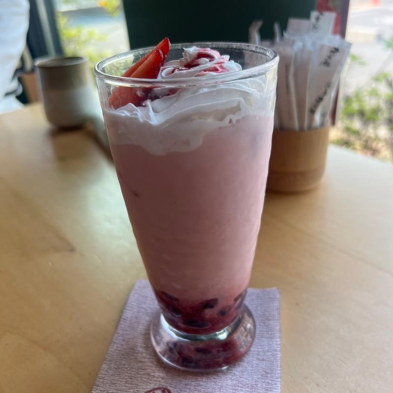 本わらび餅いちごみるく(おかげ庵 上飯田店)