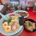 プレミアム塩豚骨ラーメン(ラーメン山岡家 東広島店)