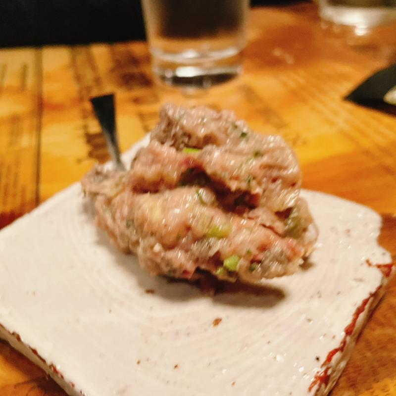 鰆のなめろう(まるしげ夢葉家)