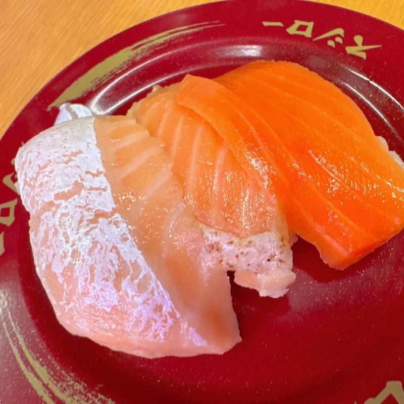 サーモン3貫盛り(スシロー 葛飾奥戸店 )