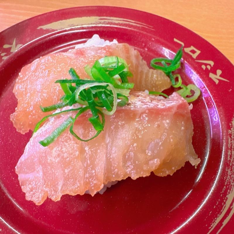 漬けごま活け〆真鯛(スシロー 葛飾奥戸店 )