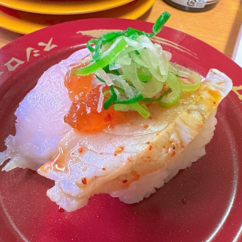 天然ふぐ食べ比べ(スシロー 葛飾奥戸店 )