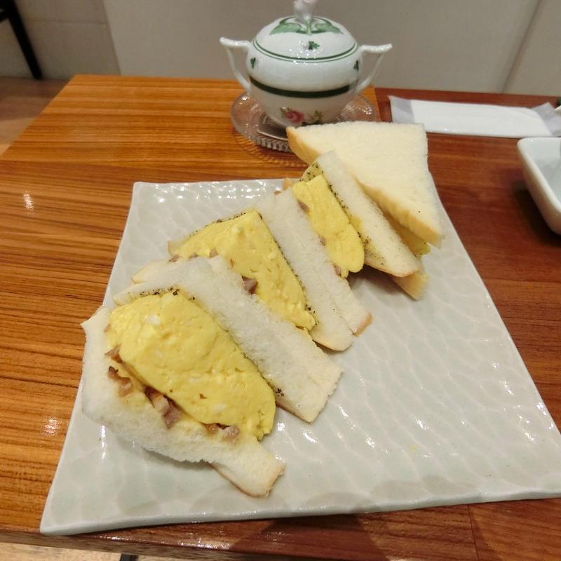 オムレツサンド(Maison de L メゾンドエル 紅茶専門店)