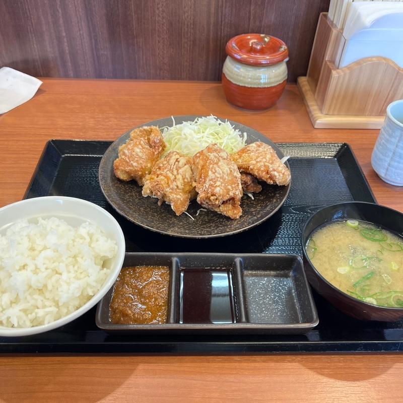 唐揚げ定食(からやま 寝屋川宇谷店)