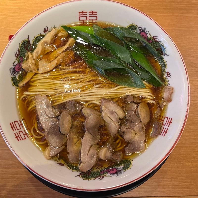 かしわそば(中華そば ふじい 難波店)