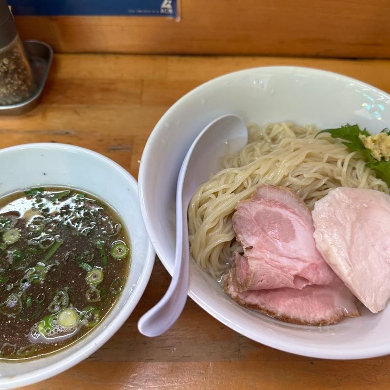 醤油の昆布水つけ麺(ラーメン いいかお)