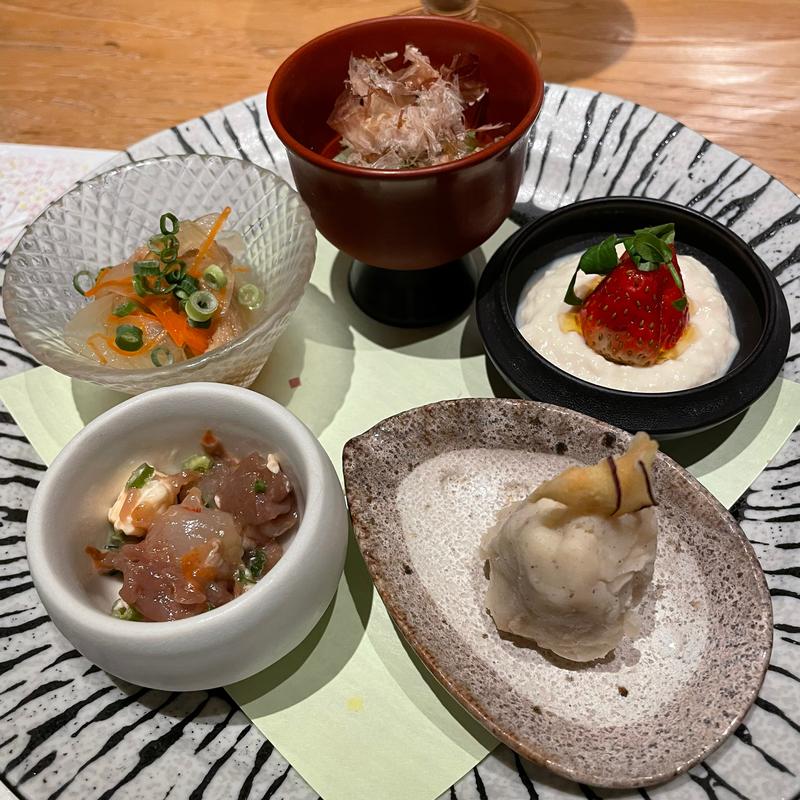 三拍子お任せコース　付き出し(和食 三拍子)