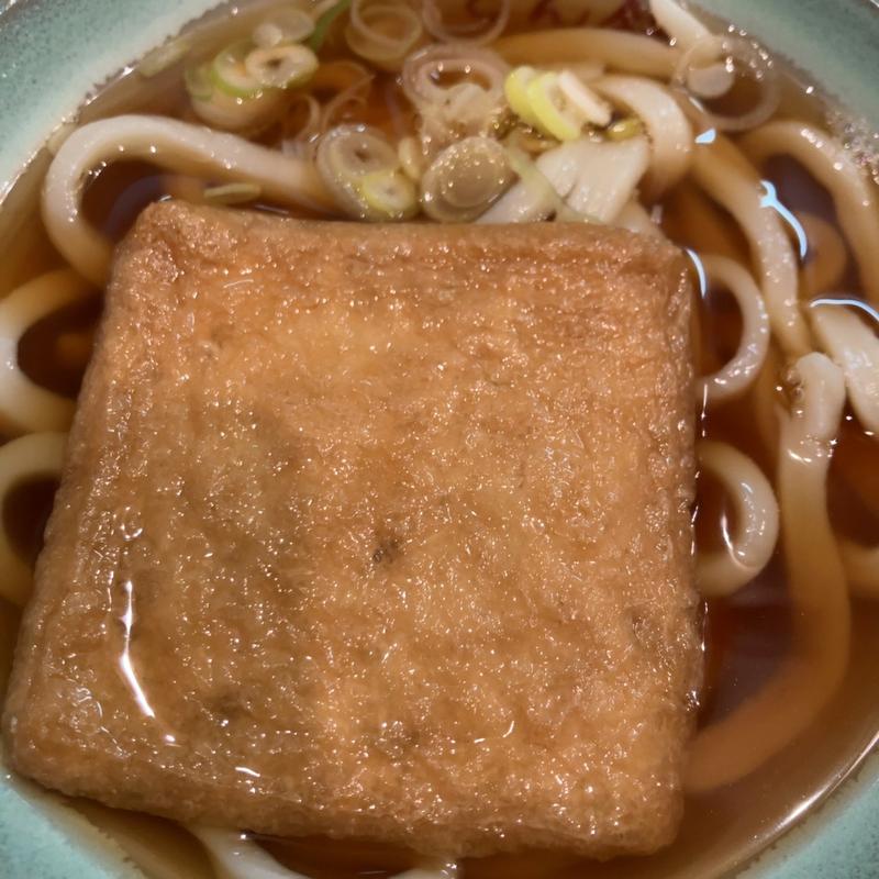 きつねうどん(手打うどん 錦)