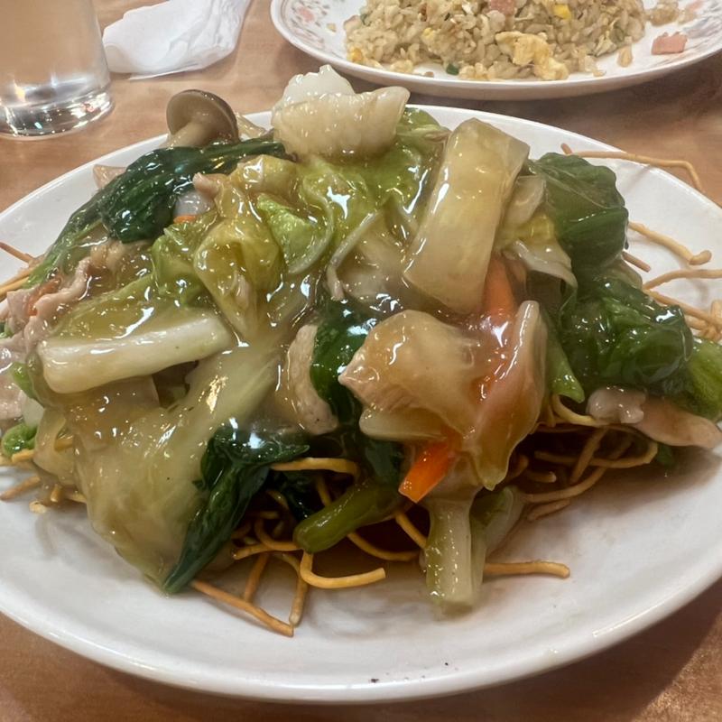 揚げそば(燕楽)