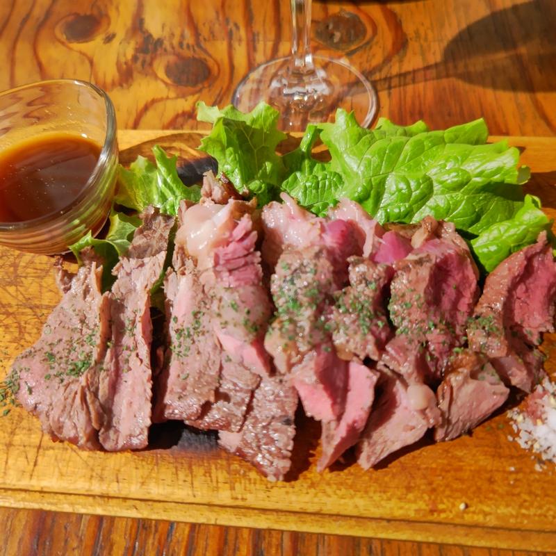 アルゼンチン牛サーロイン(野毛ビストロZIPスタンド)