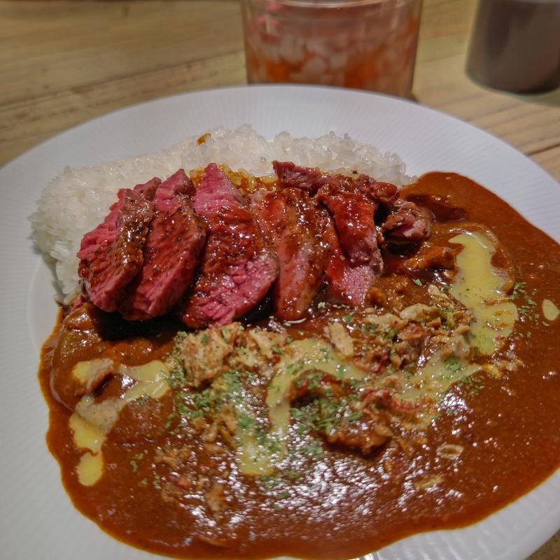 煮込みビーフカレー(ステーキライスの店 センタービーフ 横浜関内本店)