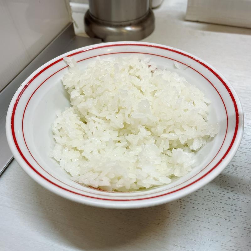 半ライス(蒙古タンメン中本 目黒店 （もうこたんめんなかもと）)