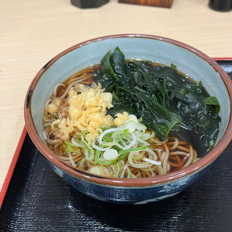 わかめそば(西新宿五丁目駅　そば家)