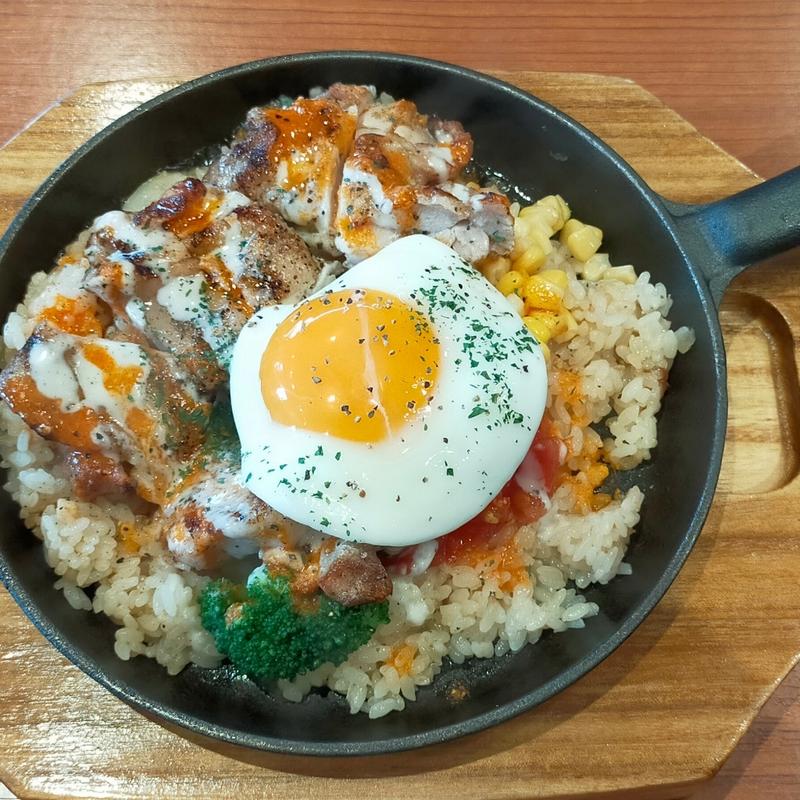 NYグリルチキンオーバーライス(ビッグボーイ 調布富士見町店)