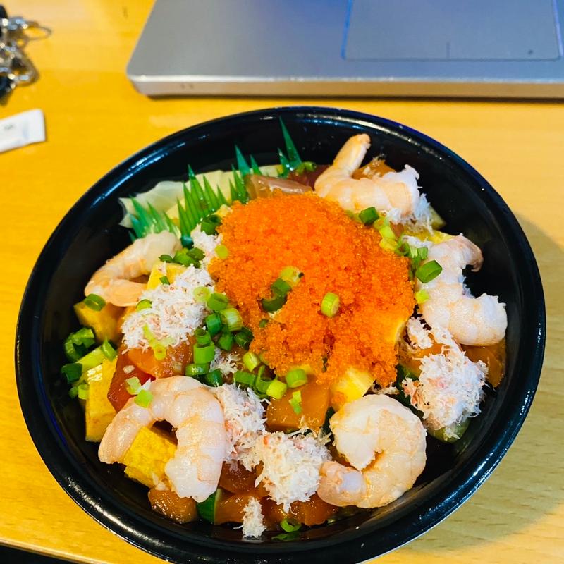 漬けバラチラシ(魚丼 川崎大師店)