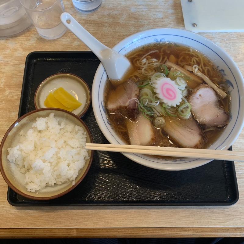 あきんめん大盛りとライス小(あきん亭 )