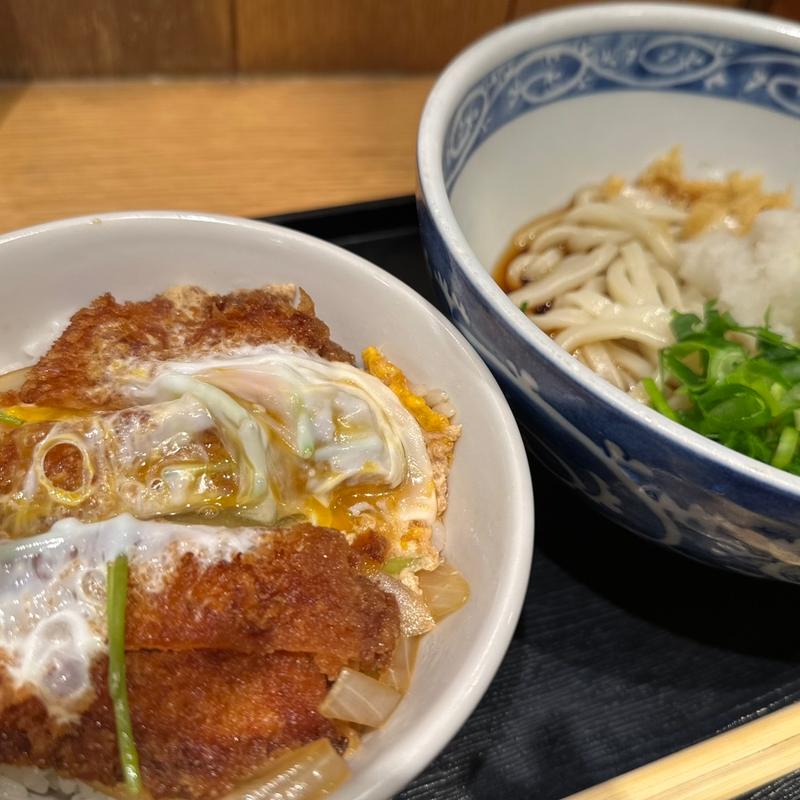 カツ丼とうどん(うどん宮武 )
