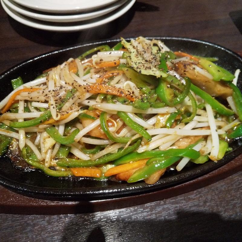 豚トロ青椒肉絲(藍菜坊 （アイサイボウ）)