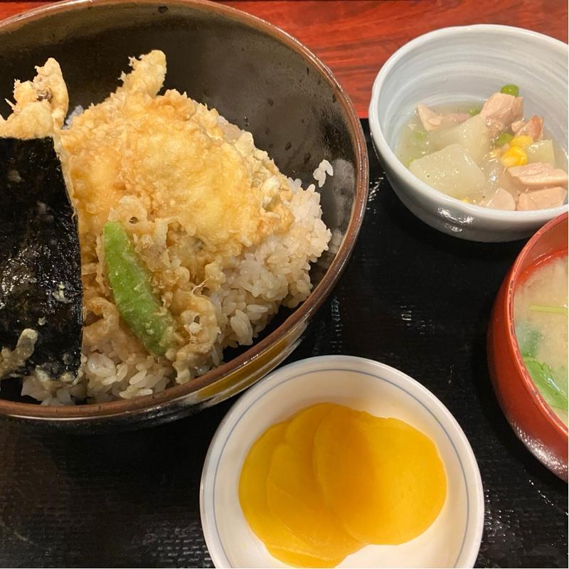 穴子天丼(吉葉)