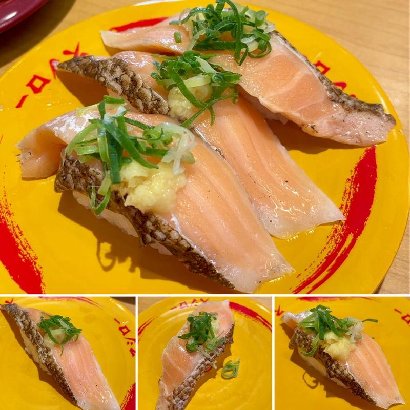 期間限定 大切り炙りとろサーモン(スシロー 八千代高津店)