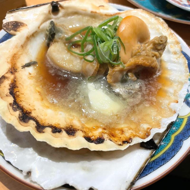 ホタテのバター焼き(しらはら新橋店)