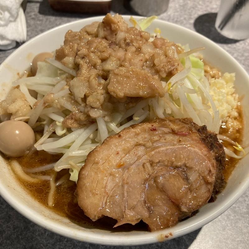MIXラーメン　並盛(ラーメン宮郎)