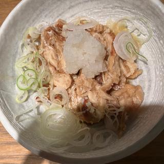 鶏皮ポン酢和え(そばとお酒 八雲 地下街オーロラタウン店)