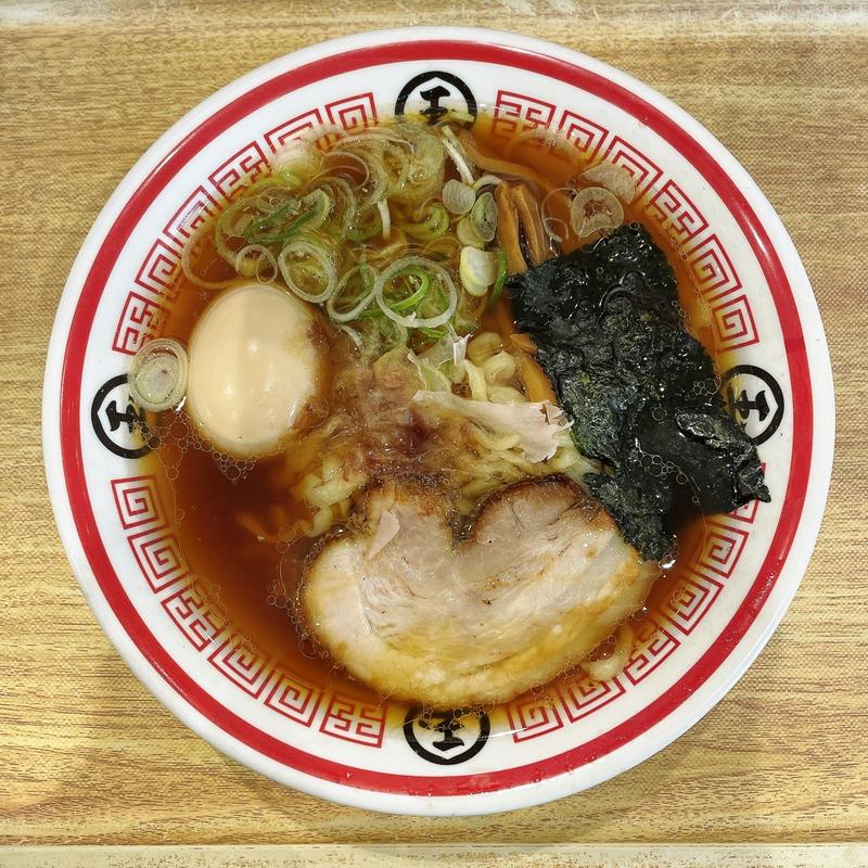 味玉旨味醤油らーめん(らーめん 玉 (ぎょく) 豊洲店)