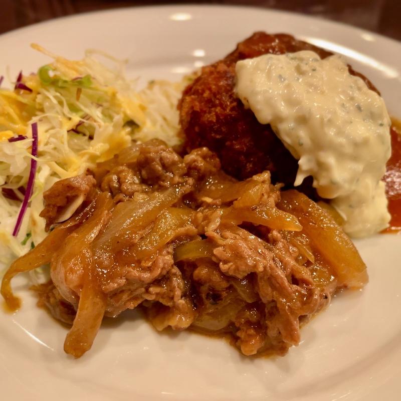 ジューシーミンチカツ(いわむら CHEZ DEUXIEME)