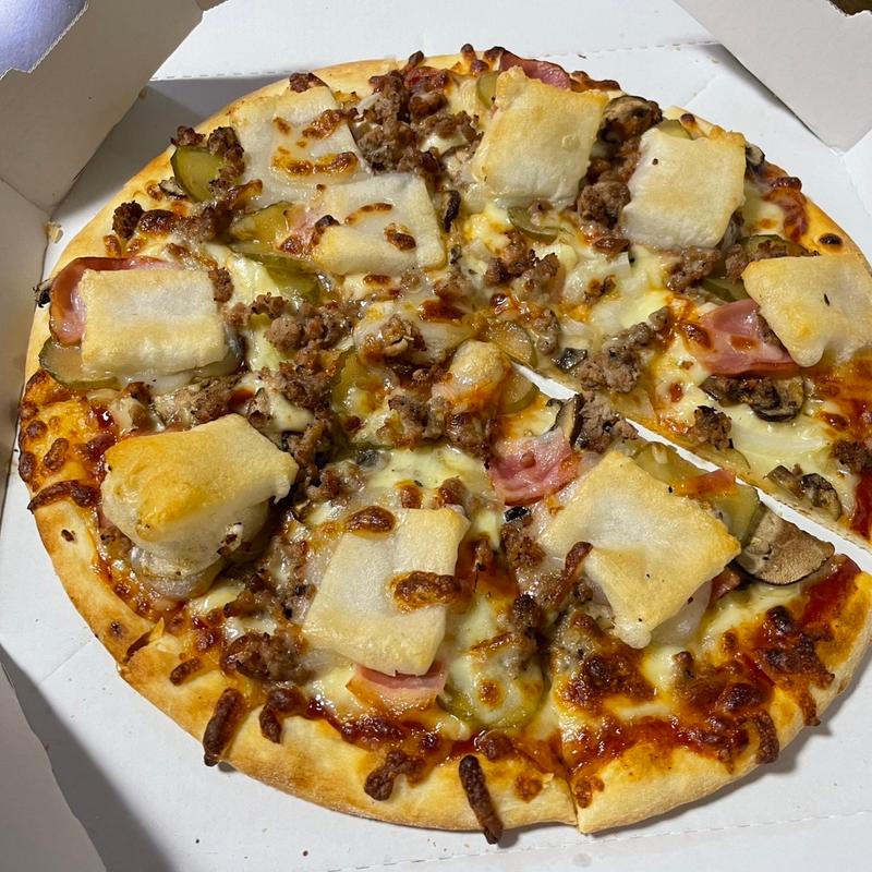 ふわもちビーフバーガー(アオキーズピザ 池下店)