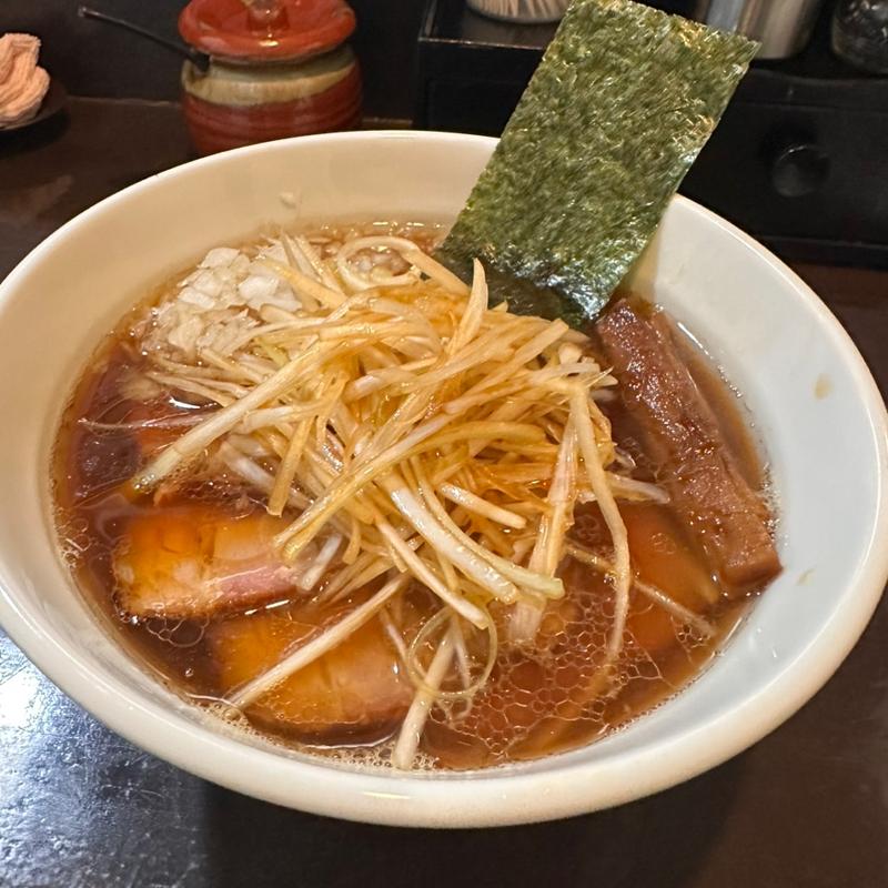 ネギバラチャーシューメン(中華そば 弥栄)